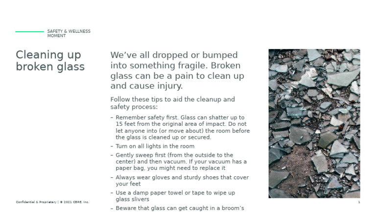 How to Get Rid of Broken Glass Safely and Legally