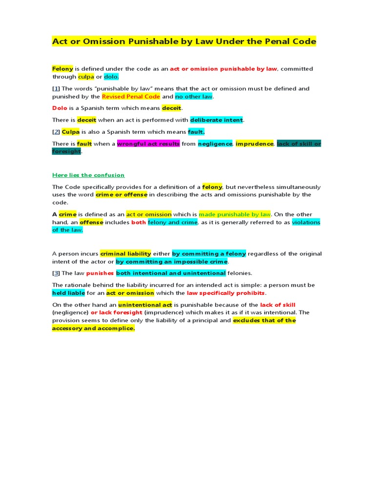 What Are Acts of Omission? Legal Meaning With Real-Life Examples