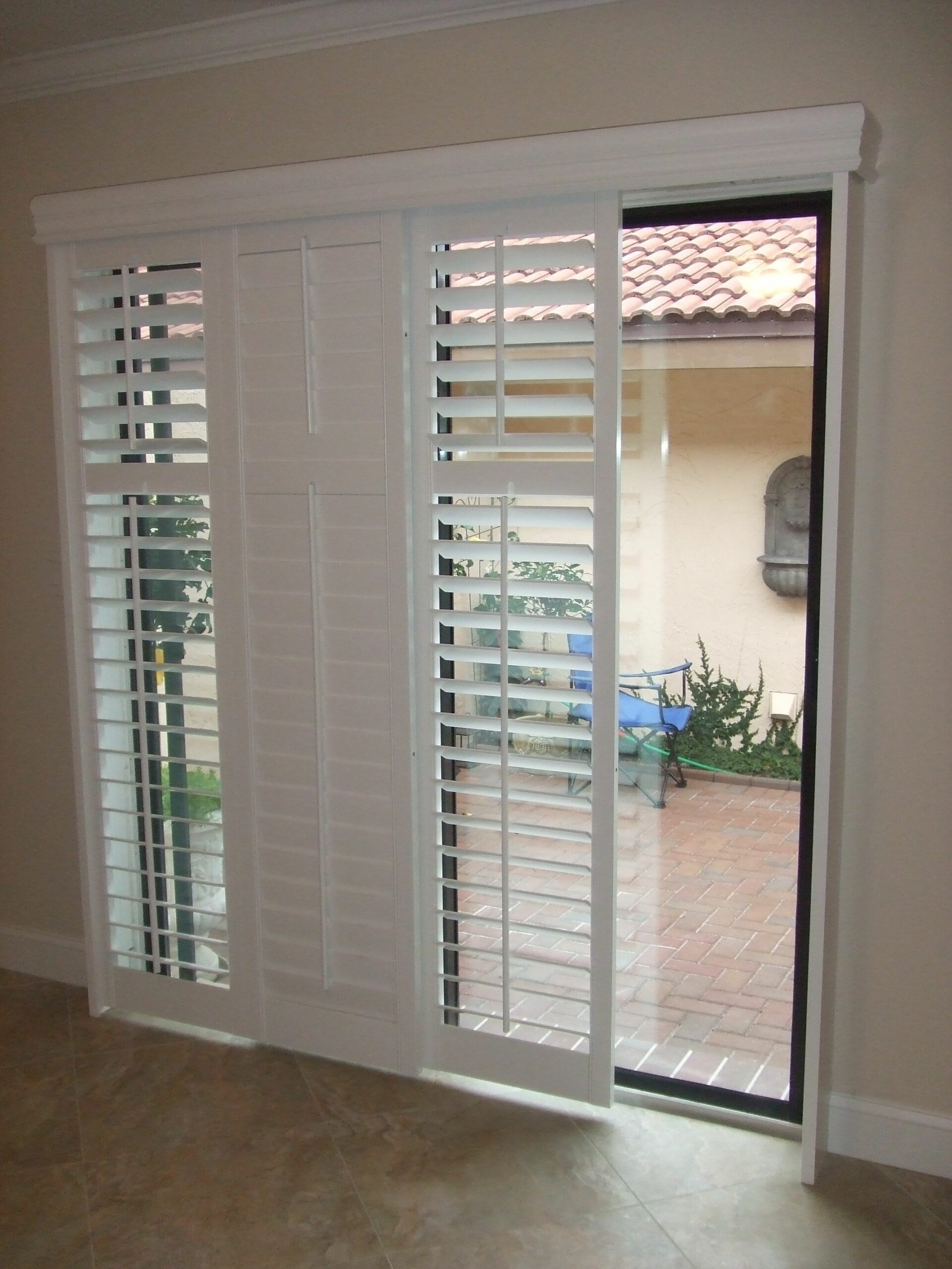 Sliding Patio Door Plantation Shutters: Style Cost and Fit Guide