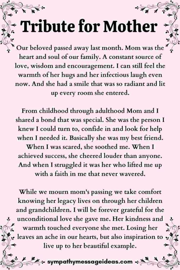 Sample Eulogy for Mother: Heartfelt Words to Honor Her Memory