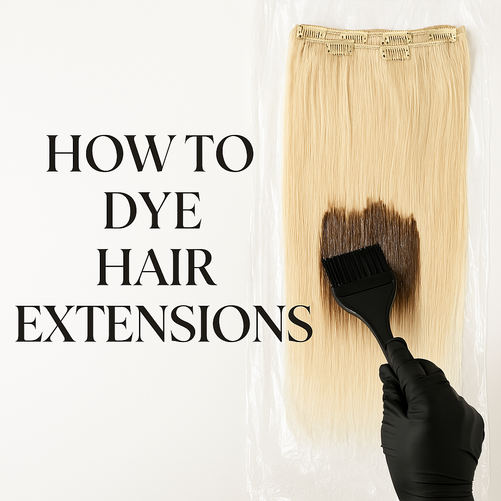 Can You Dye Fake Hair Extensions? Safe Coloring Tips
